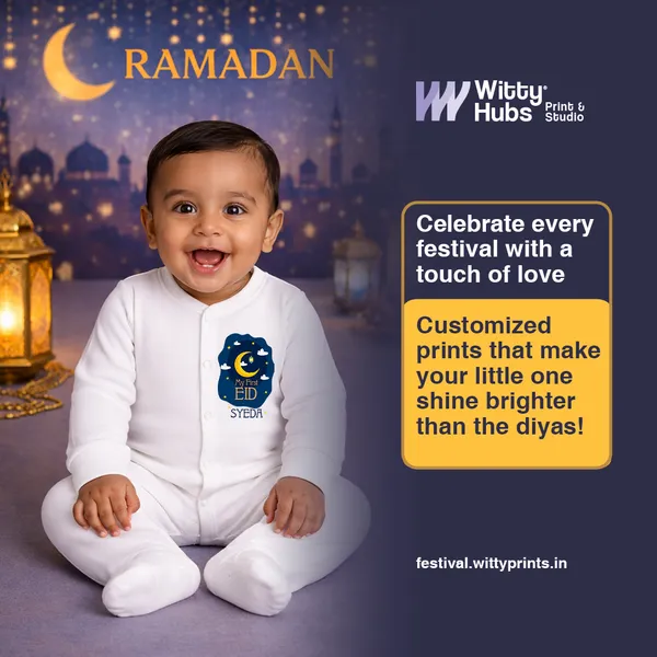 White_Cotton_My_First_Eid_Customizable_Baby_Romper_Set