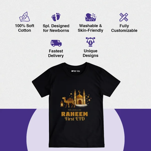 Black_Cotton_First_Eid_Printed_T-Shirt_For_Baby_Boys