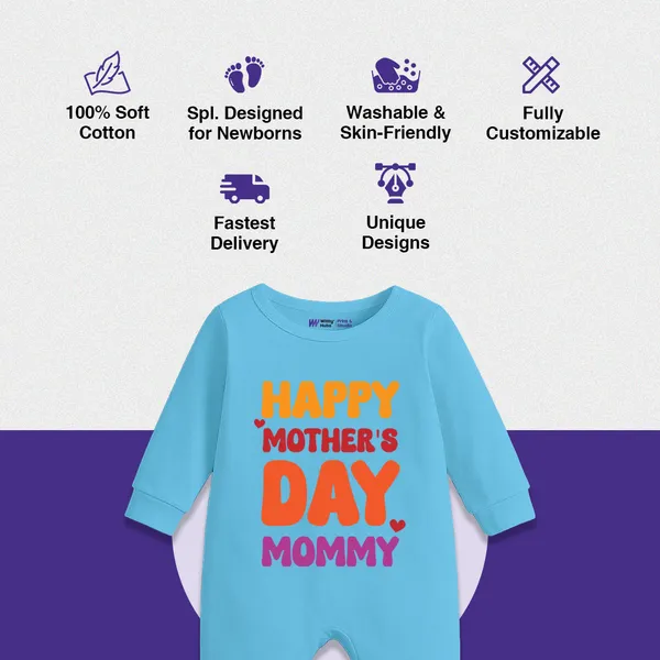 Sky_Blue_Cotton_Happy_Mother'S_Day_Printed_Romper_For_Baby