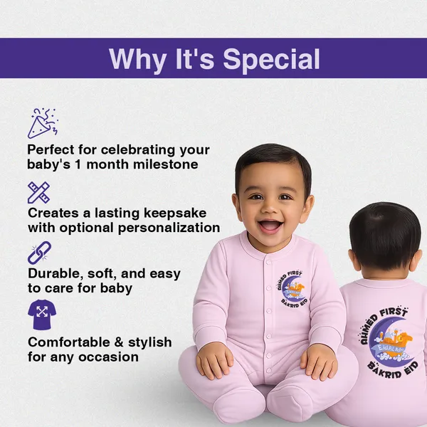Purple_Cotton_Printed_Sleepsuit_For_Baby_First_Bakrid_Eid