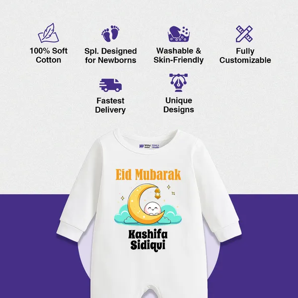 White_Eid_Mubarak_Personalized_Baby_Romper