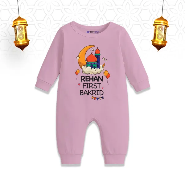 Pink_Customizable_First_Bakrid_Romper_For_Baby