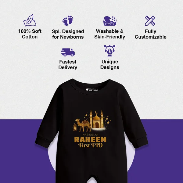 Black_Cotton_Customized_Eid_Romper_For_Baby_Boys