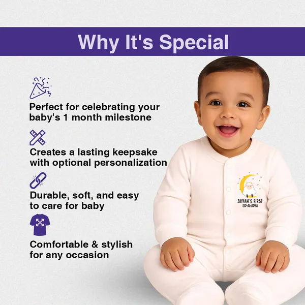 White_Cotton_First_Eid_Romper_With_Moon_Print_For_Baby