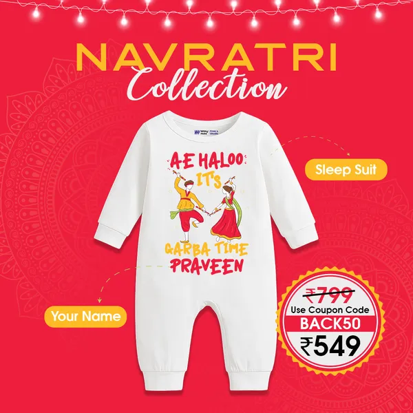 White_My_First_Navratri_Personalized_Sleep_Suit_For_Babies