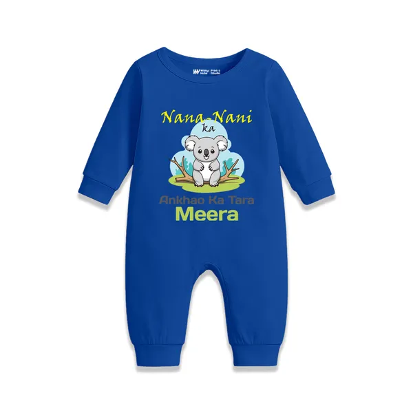 Blue_Customizable_Koala_Print_Romper_For_Babies