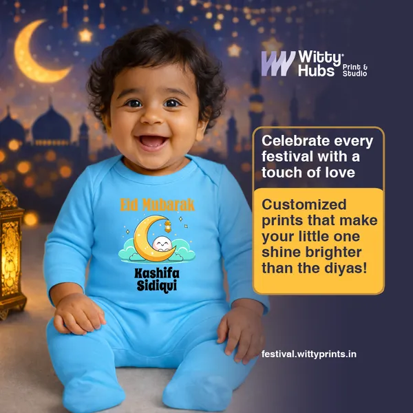 Blue_Eid_Mubarak_Personalized_Baby_Romper_With_Moon_Design