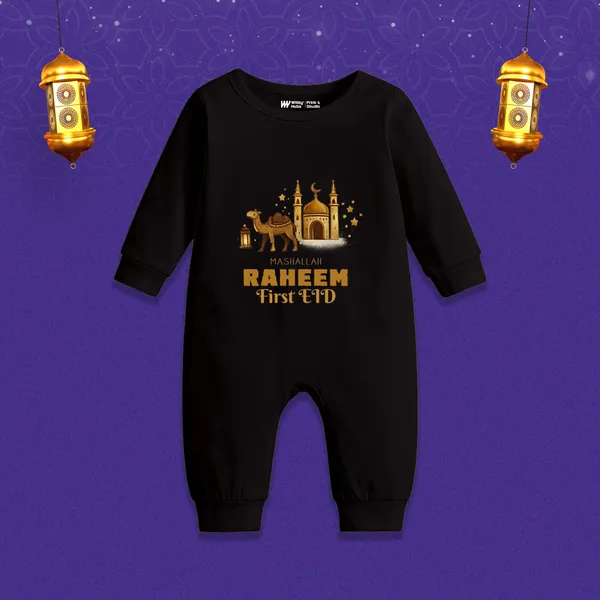 Black_Cotton_Customized_Eid_Romper_For_Baby_Boys
