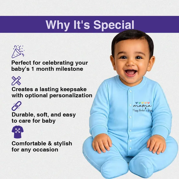 Blue_Cotton_Customizable_Romper_For_Newborn_Baby