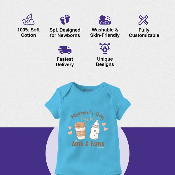 Sky_Blue_Cotton_Personalized_Mother'S_Day_Baby_T-Shirt