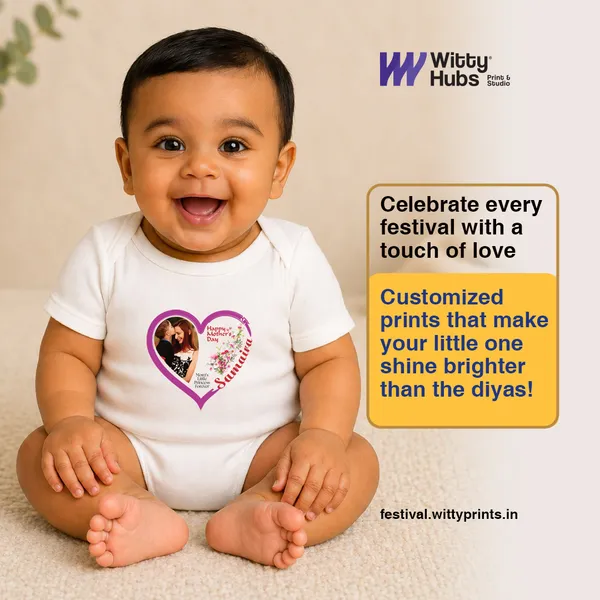 Personalized_Heart_Photo_Printed_White_Cotton_Baby_Onesie