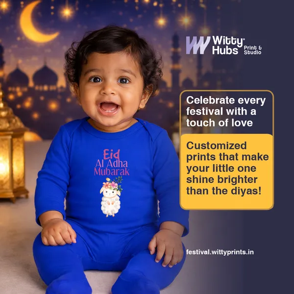 Blue_Cotton_Eid_Al_Adha_Mubarak_Romper_For_Newborns