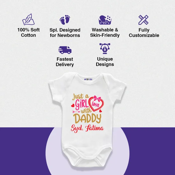 White_Cotton_Customizable_Daddy_Love_Print_Romper_For_Baby_Girls