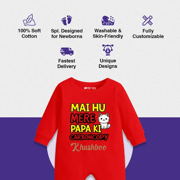 Red_Carbon_Copy_Khushboo_Personalized_Baby_Romper