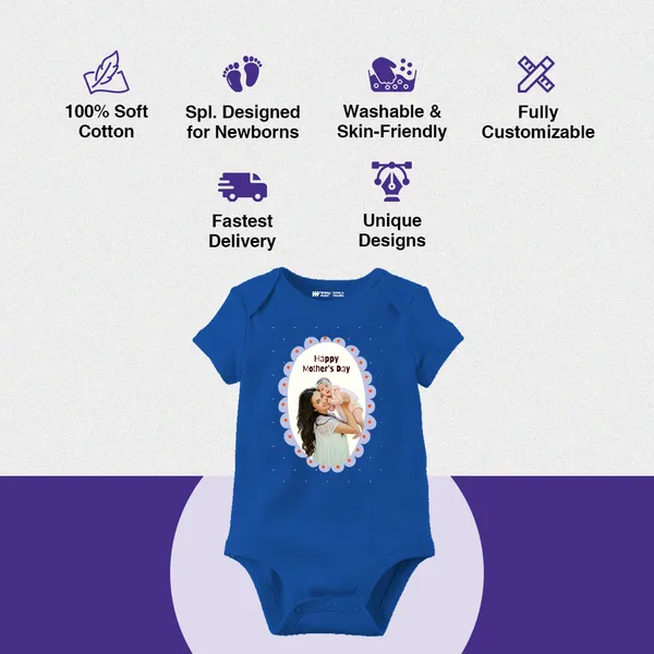Blue_Personalized_Photo_Print_Cotton_Baby_Bodysuit_For_1_Month_Milestone