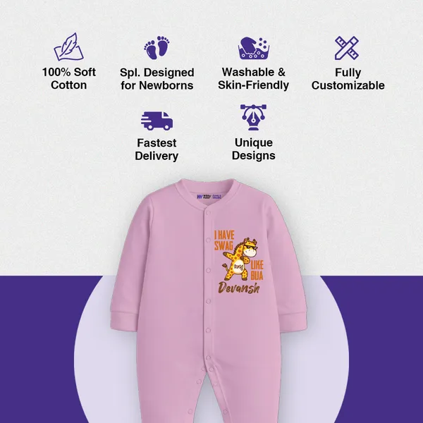 Pink_Cotton_Personalized_Full_Sleeve_Romper_For_Baby