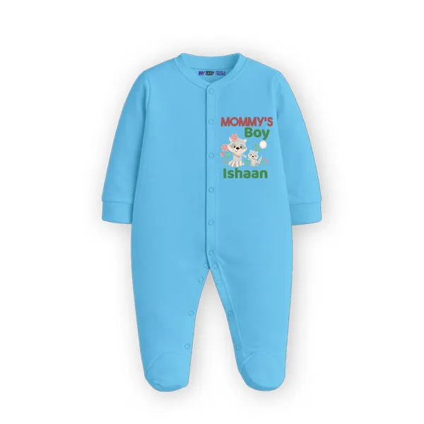 Blue_Cotton_Mommy'S_Boy_Personalized_Romper_For_Baby_Boys