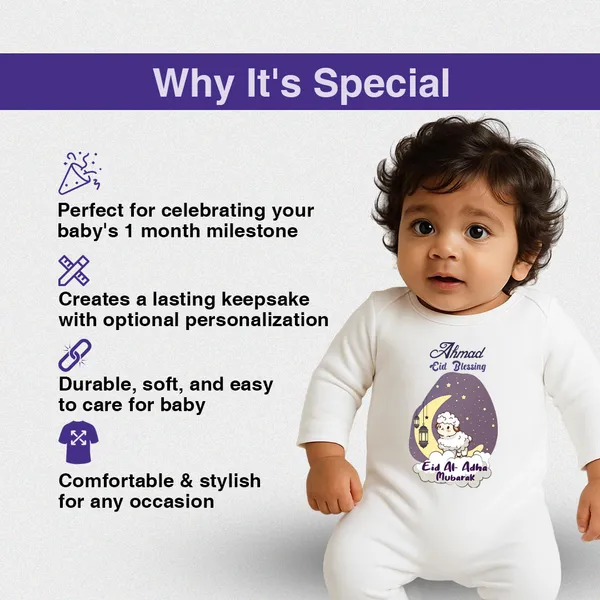 White_Eid_Blessing_Full_Sleeve_Romper_For_Baby