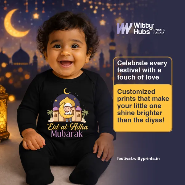 Black_Cotton_Eid_Al_Adha_Mubarak_Romper_For_Baby