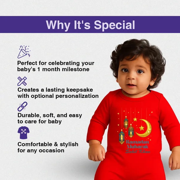 Red_Cotton_Ramadan_Mubarak_Festive_Romper_For_Baby