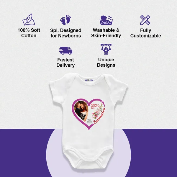 Personalized_Heart_Photo_Printed_White_Cotton_Baby_Onesie