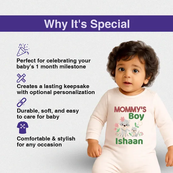 Cream_Personalized_Cotton_Romper_For_Baby_Boys