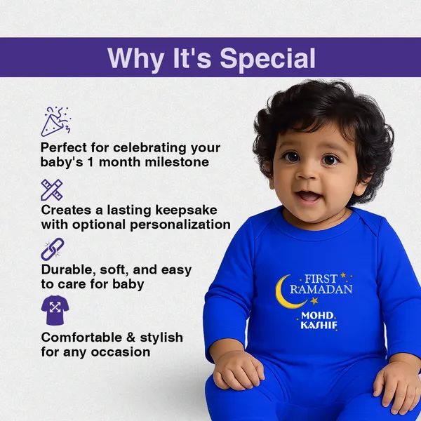 Blue_First_Ramadan_Personalized_Romper_For_Baby
