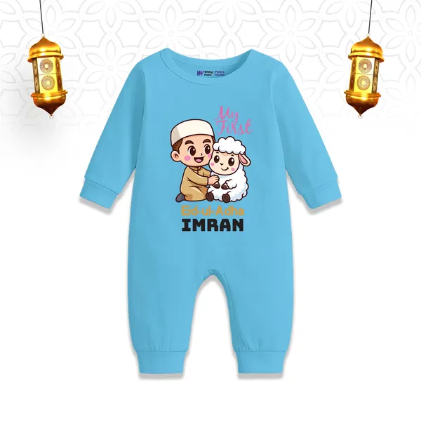 Sky_Blue_Cotton_1St_Eid_Romper_For_Baby_Boys