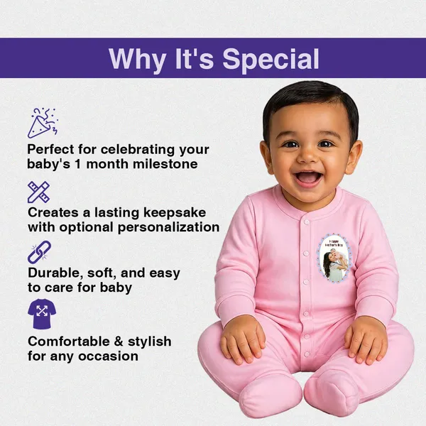 Pink_Cotton_Personalized_Footed_Romper_For_Baby