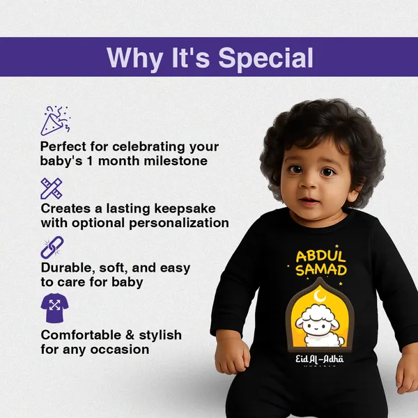 Black_Personalized_Eid_Al_Adha_Romper_For_Baby