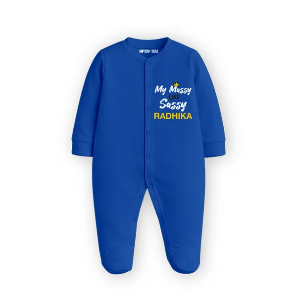 Blue_Cotton_My_Messy_Sassy_Customizable_Romper_For_Baby