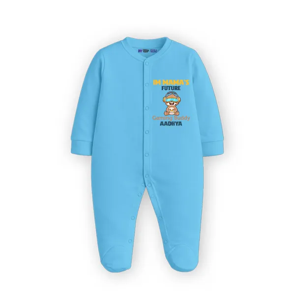 Blue_Cotton_Personalized_Full_Sleeves_Romper_For_Baby_Boys