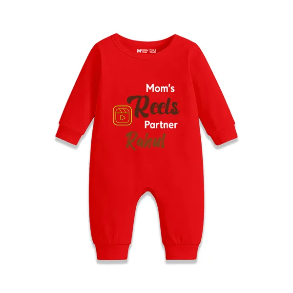 Red_Cotton_Full_Sleeve_Romper_For_Babies