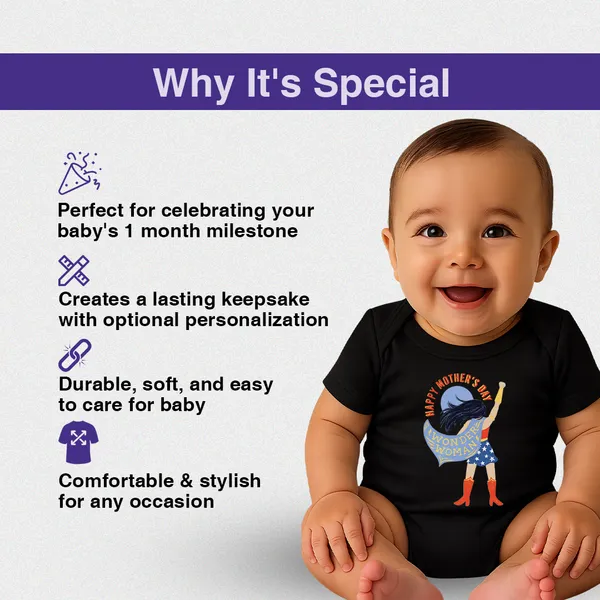 Black_Cotton_Happy_Mother'S_Day_Graphic_Print_Baby_Romper