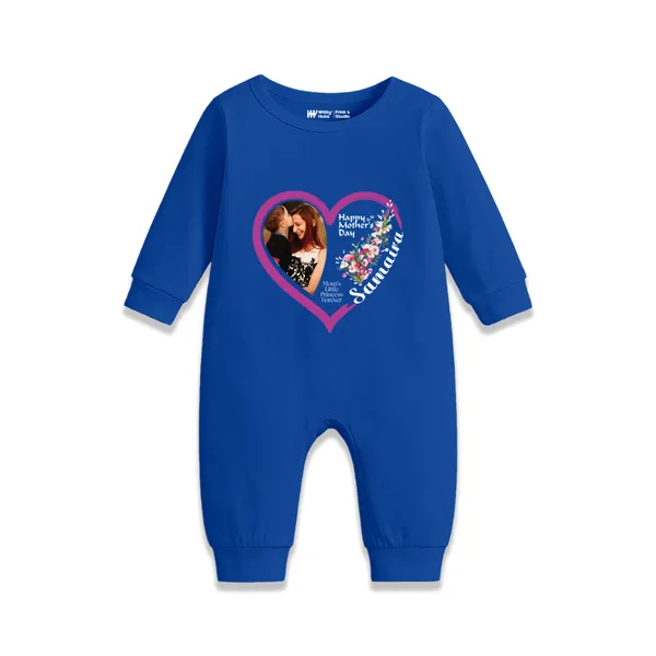 Blue_Personalized_Photo_Print_Full_Sleeve_Romper_For_Baby