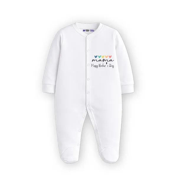 White_Cotton_Mama_Happy_Mother'S_Day_Romper_For_Newborns