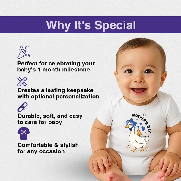 White_Cotton_Mother'S_Day_Printed_Baby_Romper