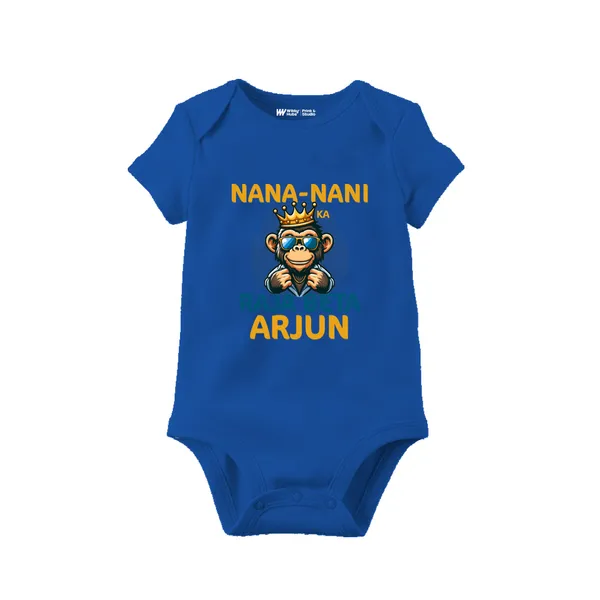 Blue_Cotton_Personalized_Baby_Romper_With_Nana-Nani_Design