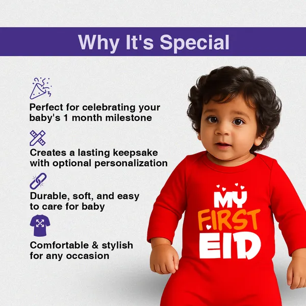 Red_Cotton_My_First_Eid_Printed_Romper_For_Baby