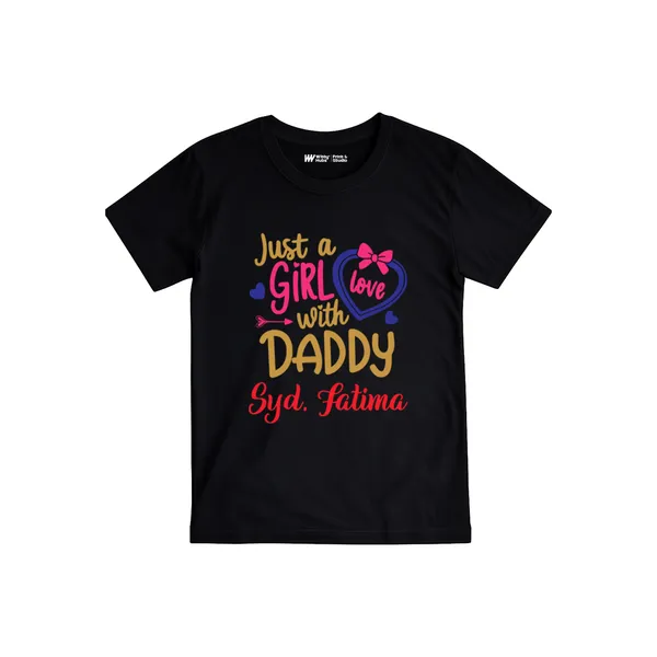 Black_Cotton_Customizable_Daddy_Love_Print_T-Shirt_For_Kids