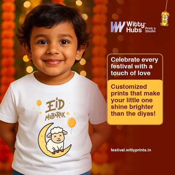 White_Cotton_Eid_Mubarak_Printed_T-Shirt_For_Kids