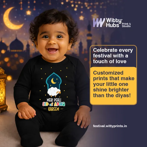 Black_Full_Sleeve_Meri_Pehli_Eid_Mubarak_Kareem_Romper_For_Baby