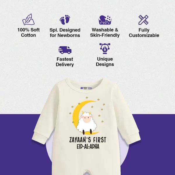 Cream_Cotton_First_Eid_Al_Adha_Romper_For_Baby