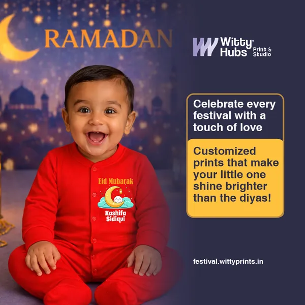 Red_Ramadan_Eid_Mubarak_Personalized_Romper_For_Baby