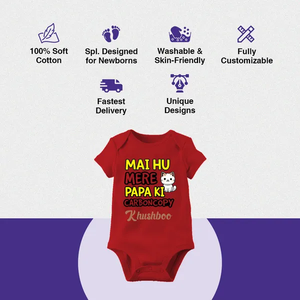 Red_Cotton_Graphic_Print_Bodysuit_For_Baby