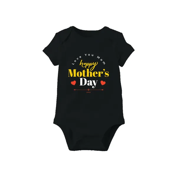 Black_Cotton_Happy_Mother'S_Day_Printed_Baby_Bodysuit