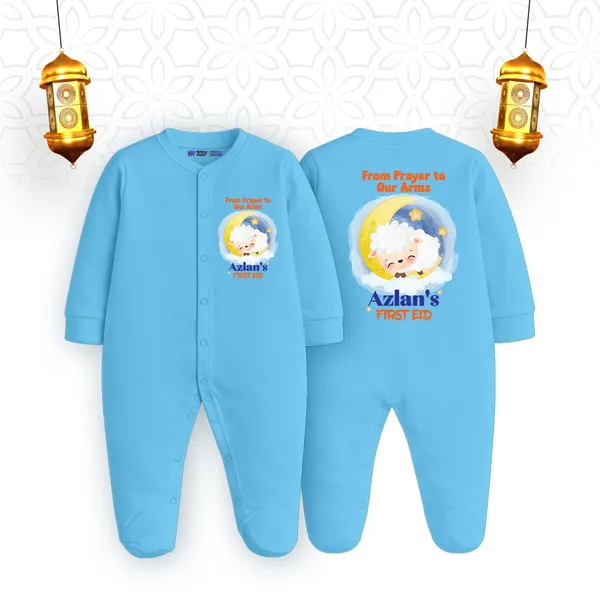 Blue_Customized_Printed_First_Eid_Baby_Romper