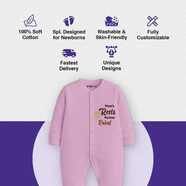 Pink_Cotton_Personalized_Romper_For_Baby