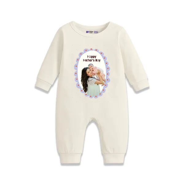 Cream_Customizable_Photo_Print_Full_Sleeve_Romper_For_Baby