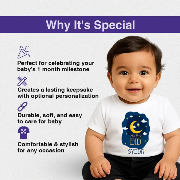 My_First_Eid_Customized_Print_White_Cotton_T-Shirt_For_Kids